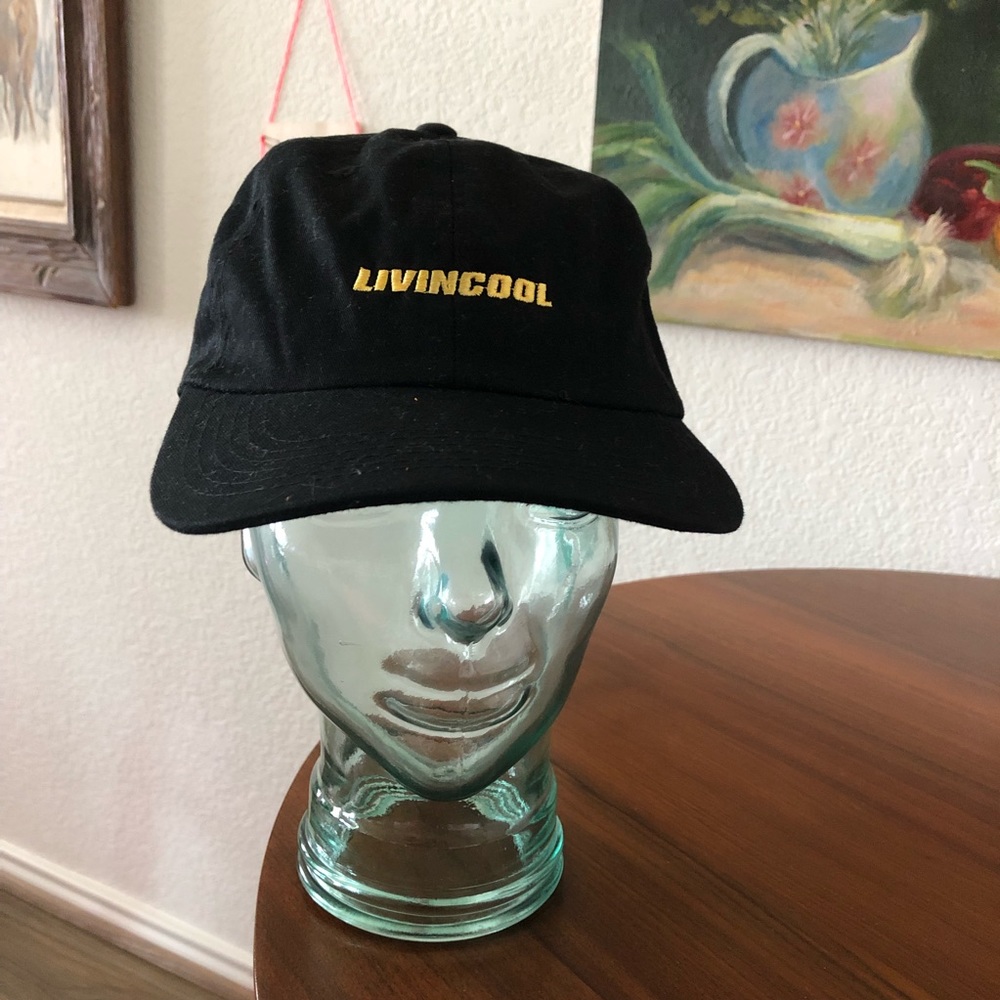 LIVIN COOL Logo Embroidered Cap
